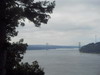 Point Defiance Park에서 바라본  Tacoma Narrows Bridge.