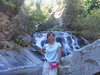 Crystal Creek Fall in whiskeytown Lake에서. 