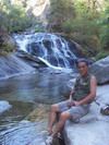 Crystal Creek Fall in whiskeytown Lake에서.